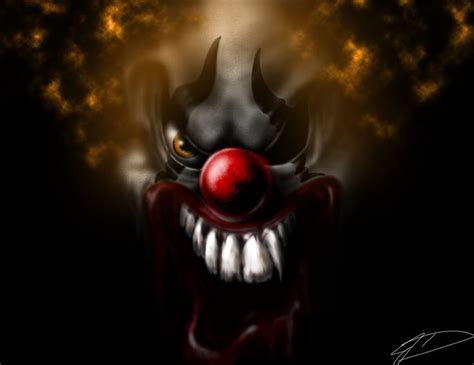 Evil clown | Evil clowns, Scary clown face, Scary clowns