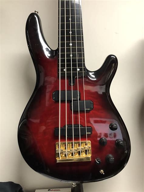 Yamaha Trb 5p 5 String Fretless Bass W Case Reverb