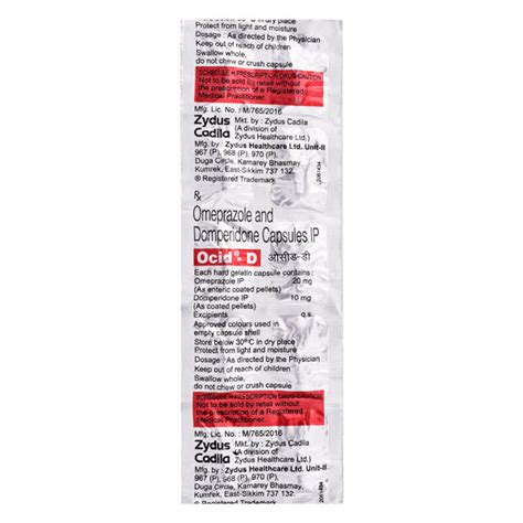 Ocid D Capsule S Price Uses Side Effects Netmeds