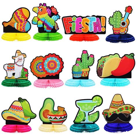 Joyin 85â€cinco De Mayo Center Piece 12 Pcs