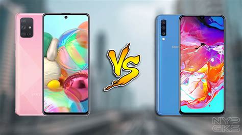 Samsung Galaxy A71 Vs Galaxy A70 Whats The Difference Noypigeeks