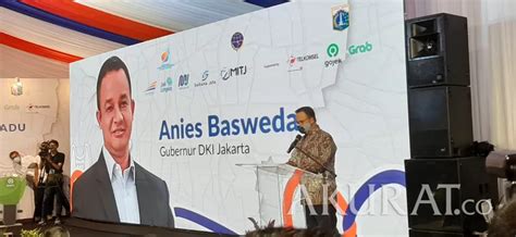 Anies Sebut Revitalisasi 4 Stasiun Terpadu Habiskan Rp25 Miliar Akurat