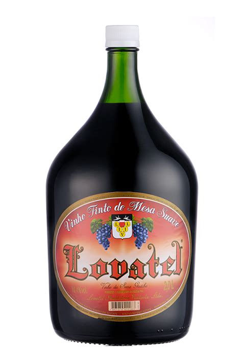 Vinho Tinto De Mesa Suave L Vin Cola Lovatel