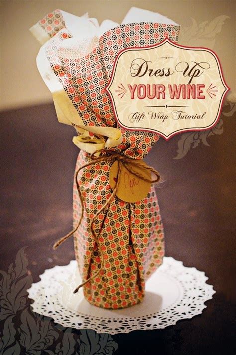 Como Embrulhar Garrafa De Vinho Wine Bottle Wrap Wine Gift Wrapping