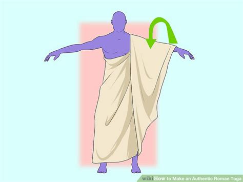 How To Make An Authentic Roman Toga 14 Steps With Pictures