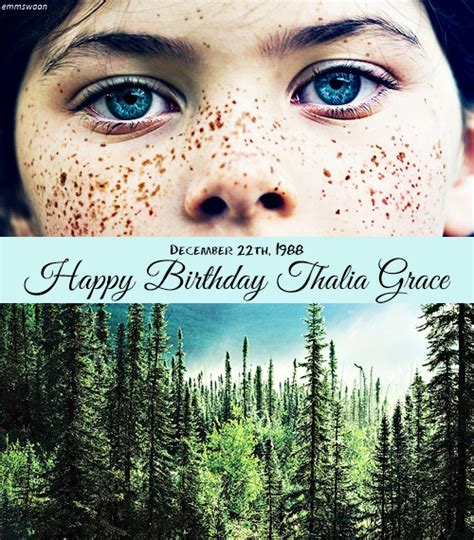 Happy Birthday Thalia Grace Tumblr