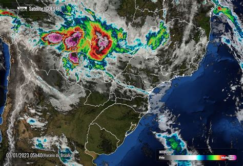 Avan O De Frente Fria Traz Pancadas De Chuva A Cascavel Nesta Ter A