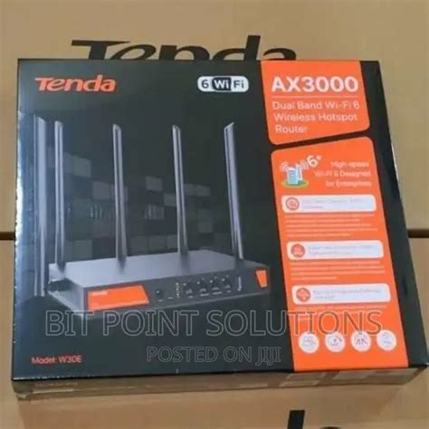 Tenda W E Ax Dual Band Wifi Router Ax Wifi In Nairobi