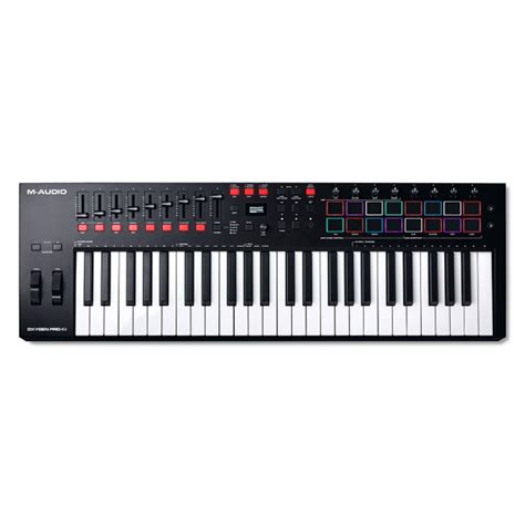 M-Audio Oxygen Pro 49 49-Key USB MIDI Keyboard Controller With Beat ...