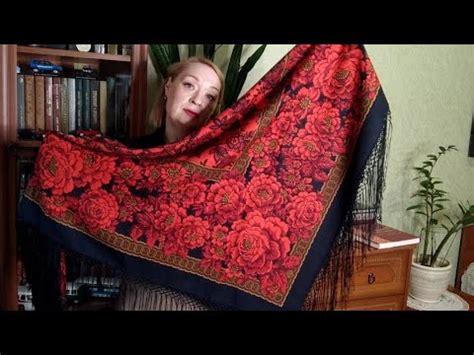 Коллекционные шали. - YouTube