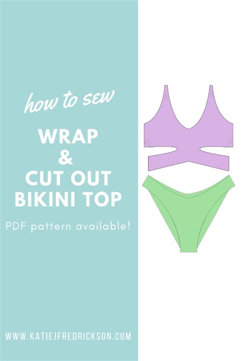 Diy High Waisted Bikini Bottoms Pdf Sewing Pattern Tutorial Artofit