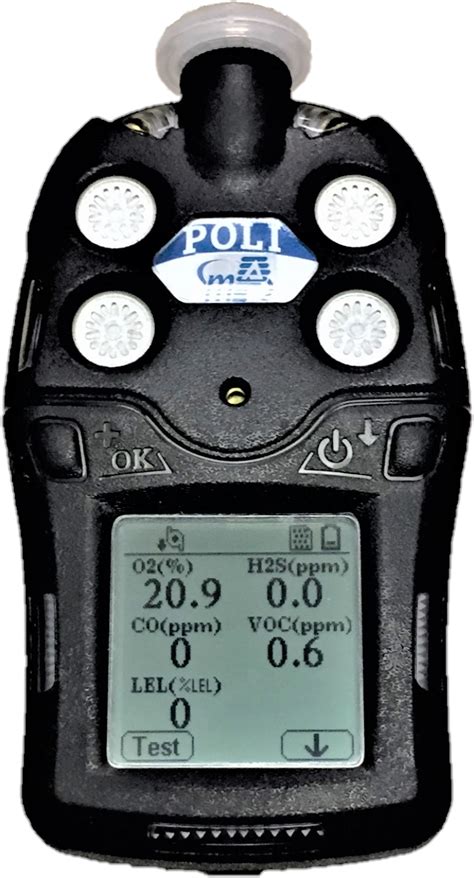 MPOWER POLI 400 400P Multi Gas Detector Pumped Diffusion Up To 6 Gases