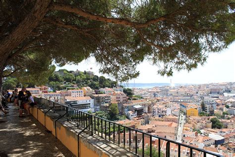 Miradouro Sophia De Mello Breyner Andresen Em Lisboa Portugal