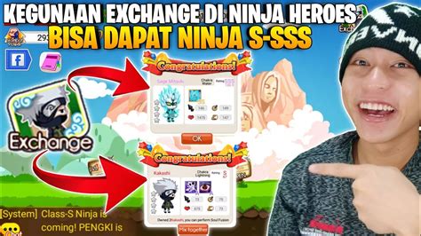 Cara Dapat Ninja Gratis S Sss Di Ninja Heroes New Era Kegunaan