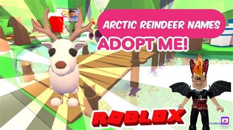 Name Suggestions For Your Arctic Reindeer In New Pets Adopt Me