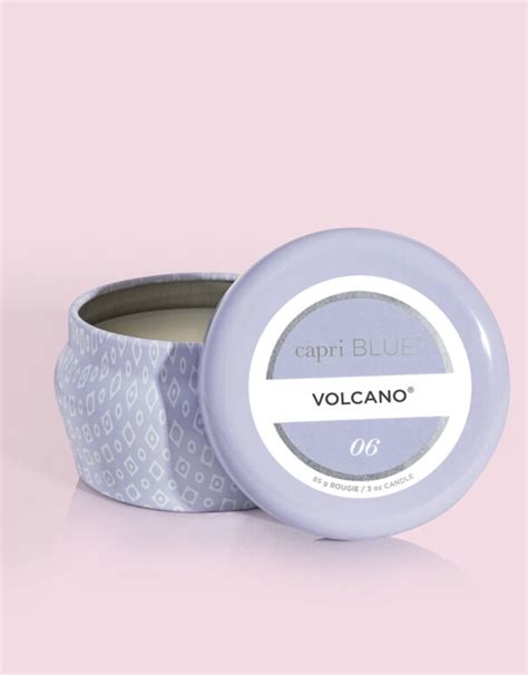 Lavender Volcano Mini Tin Candle The Initial Choice