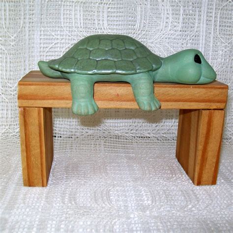 Handmade Ceramic Turtle Figurine Turtle Statue Turtle Etsy