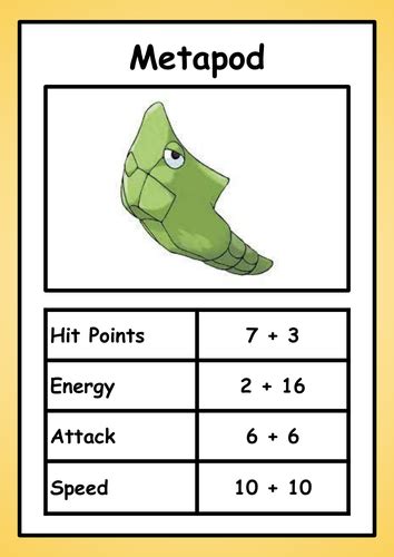 Pokemon Maths Game Teaching Resources