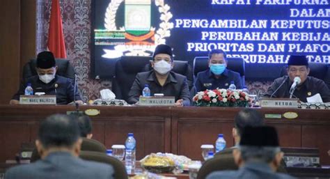 DPRD Kota Tangerang Dan Pemkot Sepakati Perubahan KUA PPAS 2022