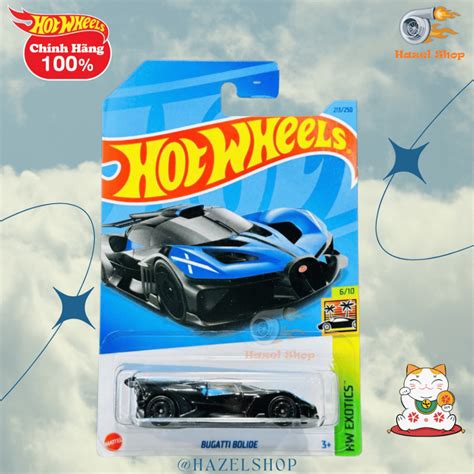 Hazel Shop Xe mô hình Hot Wheels basic Bugatti Bolide Màu Tự Chọn Shopee Việt Nam
