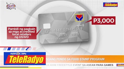 Dswd P40b Kailangang Pondo Sa Food Stamp Program Sakto 5 June 2023 Youtube