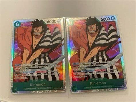 One Piece TCG OP01 040 Kinemon SR 2x Kaufen Auf Ricardo