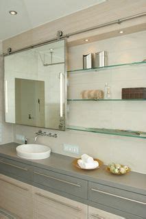 Large Bathroom Storage Mirror