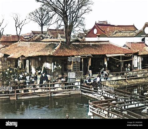 Tea House Shanghai China Stock Photo Alamy