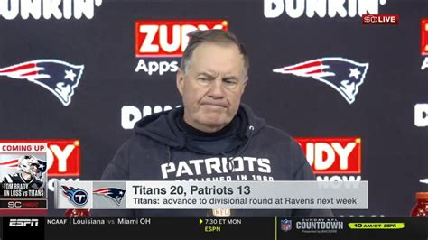 Bill Belichick Reaction After The Patriots Failed At The Hands Of The