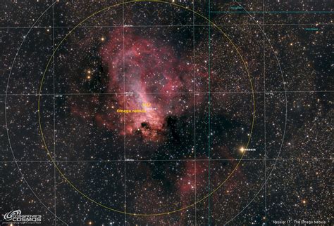 Messier 17 The Omega Nebula Cosgrove S Cosmos