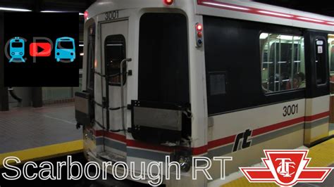 Ttc Scarborough Rapid Transit Line 3 Youtube