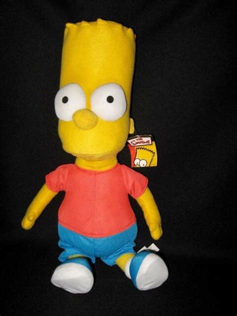 Nwt Vintage Plush 20 Bart Simpson Stuffed Doll By Nanco 2005 ~great Collectible Ebay