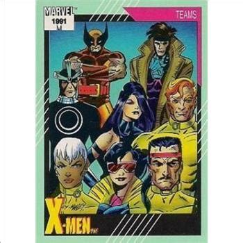 Marvel Super Heroes Trading Card Series Impel The X Men Team