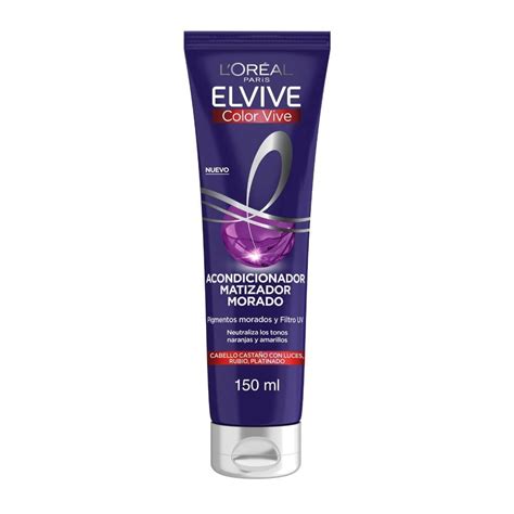 Acondicionador L Or Al Elvive Color Vive Matizador Morado Ml Walmart