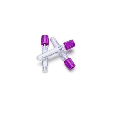 Tubo Vacutainer Lila Edta K X Ml Mca Bd Vacutainer Biosyntek