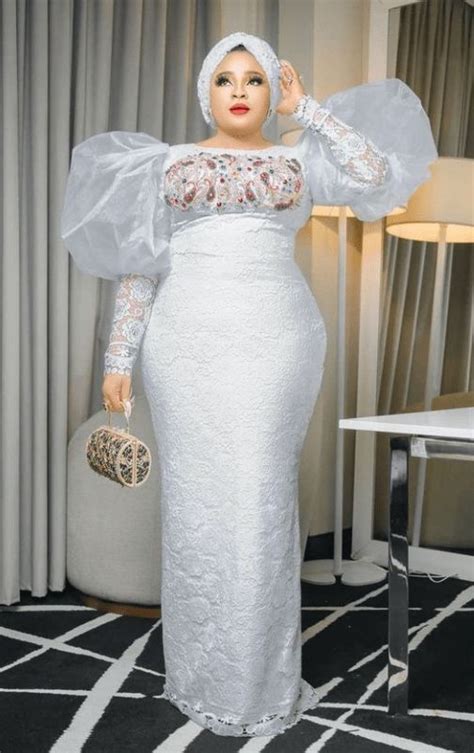 Latest Plus Size Aso Ebi Styles For Women In Lace Styles Aso Ebi