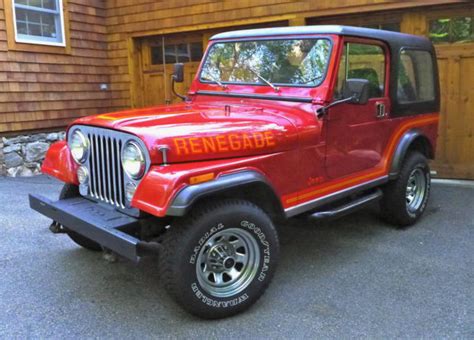 Jeep Cj Renegade Original Paint Survivor Unrestored Time