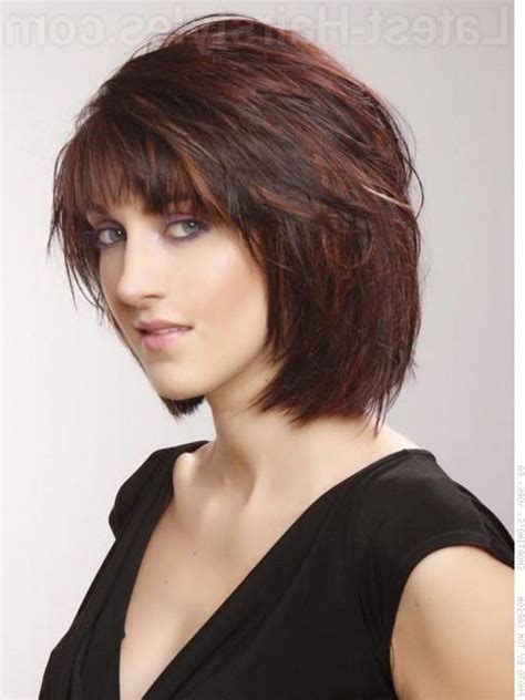 Layered Feathered Hairstyles For Short Length Hair Medium Hair Styles