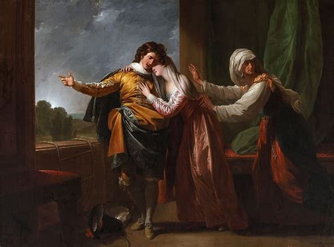 Romeo And Juliet Art Benjamin West Girl Painting Man Pictura