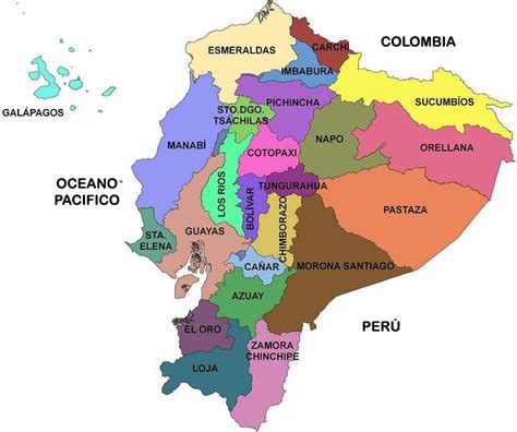 Mapas De Ecuador Ecuador Noticias