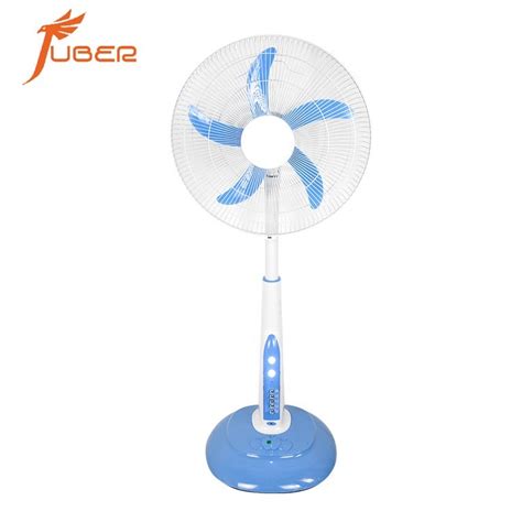 Dc Solar 18inch Soft And Strong Wind Light Rechargeable Pedestal Fan