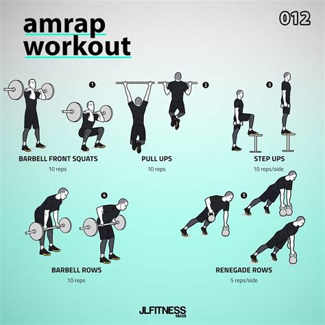 Juan Lugo On Instagram AMRAP Workout 012 Workout Instructions