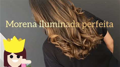 Técnica rápida de Morena iluminada Gisele do Carmo YouTube