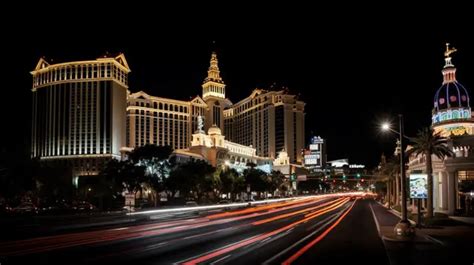 Picture Of The Las Vegas Strip At Night Background, Picture Of Las ...