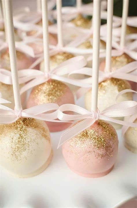 Sparkle On With Edible Glitter For Your Wedding Reception Cake Pop