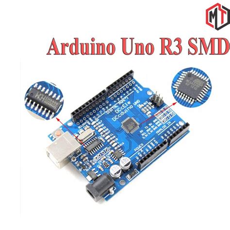 Mạch Arduino Uno R3 Atmega328p Ch340 Smd Chip Dán Có Tặng Kèm Cáp