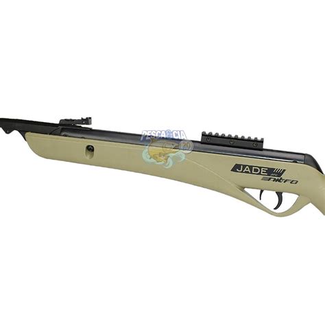 Carabina De Pressao CBC Jade Pro Nitro Tan 5 5 18617 Na Pesca Cia Armas