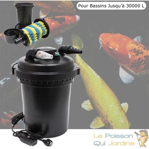 Filtre Bassin De Jardin Sous Pression Uv W Bassins Jusqu