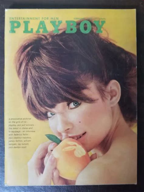 PLAYBOY MAGAZIN FEBRUAR 1966 Melinda Windsor Mädchen von Rio Fellini