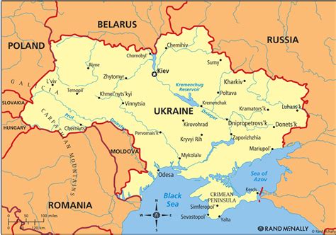 Ukraine Political Map World London Top Attractions Map